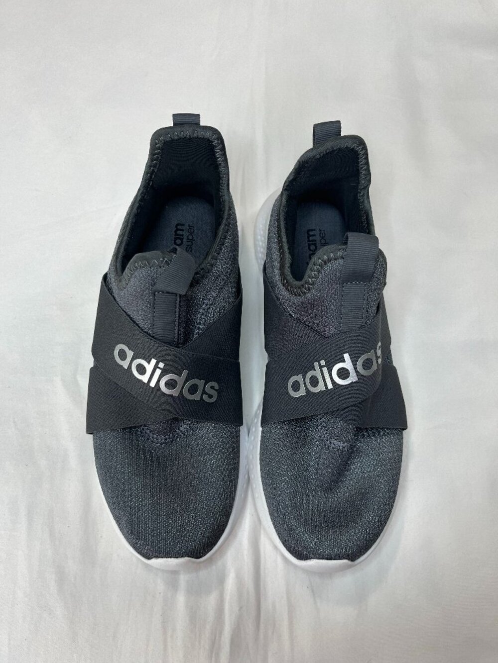 Adidas Women's Puremotion Adapt Gray and White Colorway